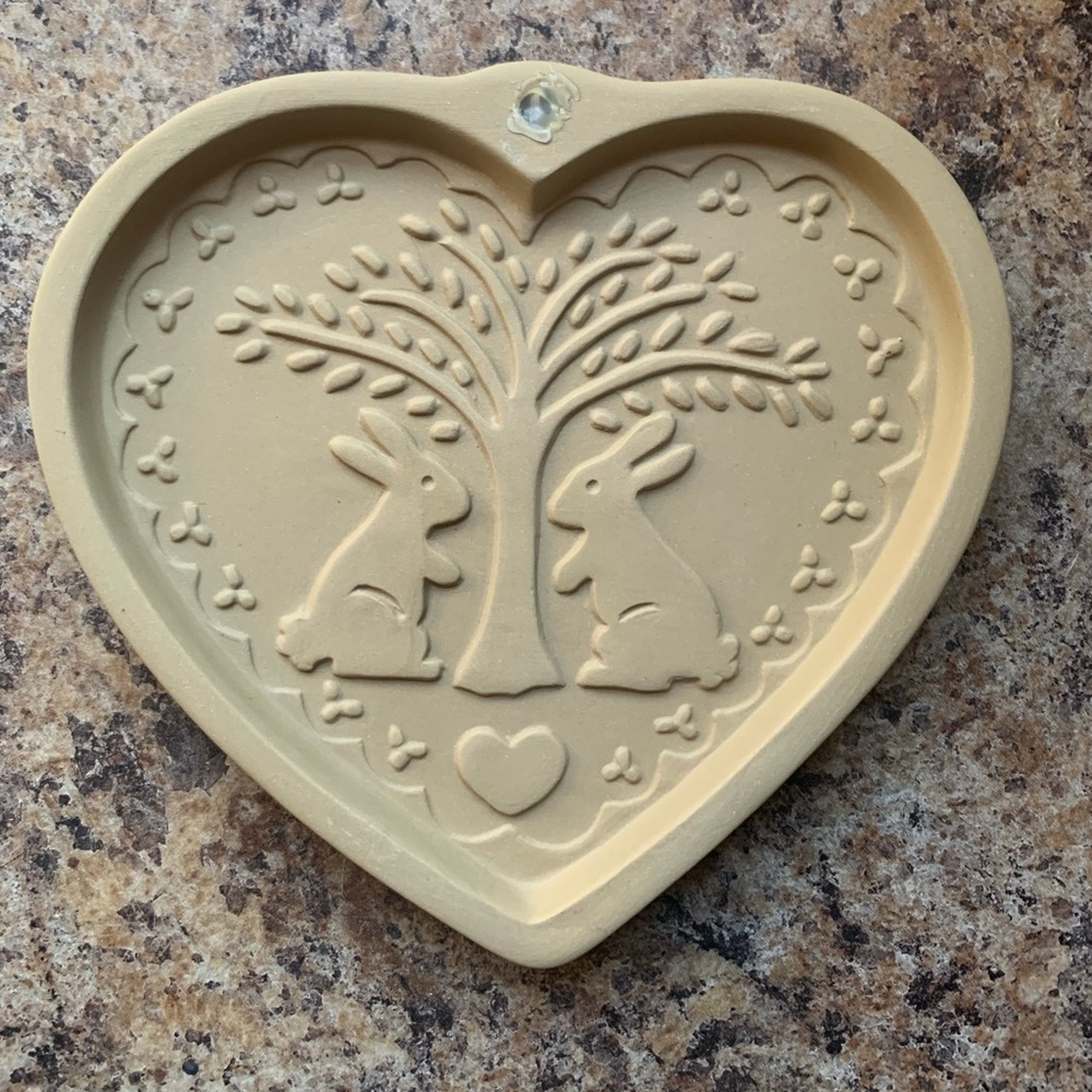 Brown Bag Bunny Folk Art Cookie Art Mold